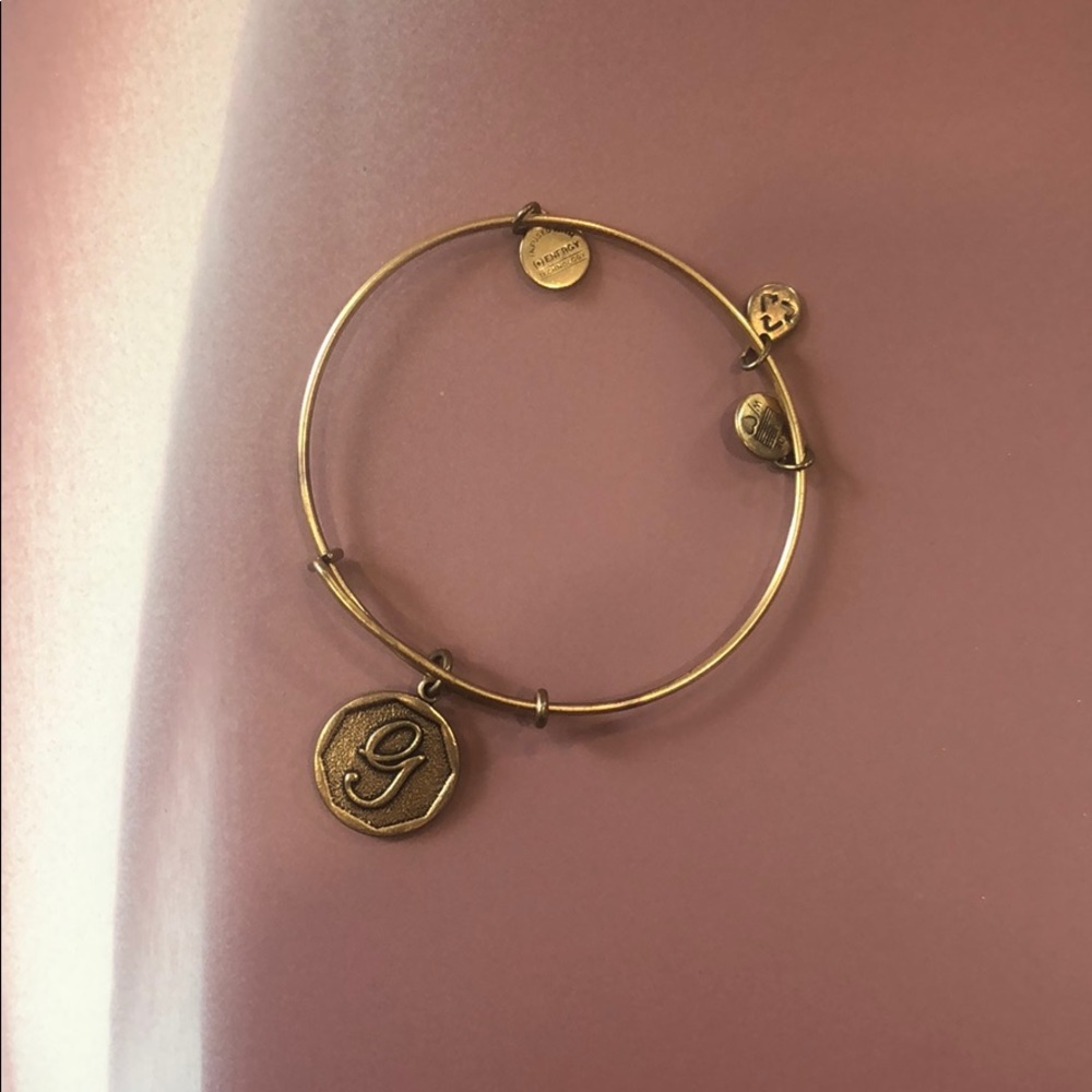 “G” Alex and Ani Bracelet